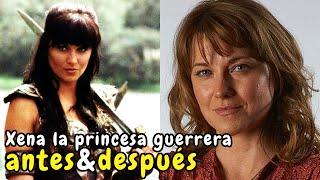 Xena la princesa guerrera  Antes y Después 2016