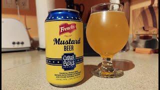 Mustard Beer Tasting Notes Oskar Blues & Frenchs Collaboration