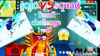 SmoothYT Gameplay 1vs49  Brazil challenge  solo vs squad