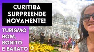 CURITIBA Brasil  O que fazer em 2 dias pontos turísticos de Curitiba LINDOS e gratuitos