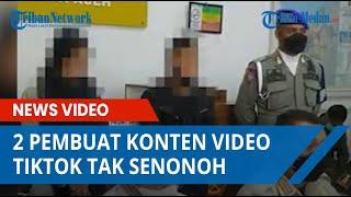 Bikin Konten Video Tak Senonoh di TikTok 2 Remaja di Kota Banda Aceh Diamankan Satpol PP