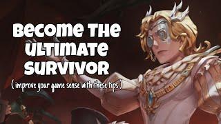 SURVIVOR TIPS Improving Your Game Sense and Winning Your Matches  100 subs special  Identity V