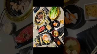 Korean Grill & Sushi  #viral #shortvideo #food #foodie #foodlover #foodblogger #cyndi #yummy