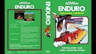 Atari 2600 Enduro Gameplay