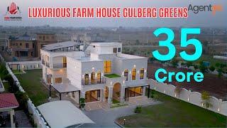 35 Crore Luxurious Farm House   FOR SALE   4 Kanal     Gulberg Greens Pakistan   Islamabad