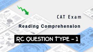 RC Question Type I  Reading Comprehension  CAT Exam