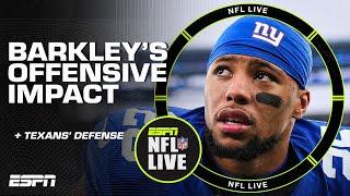 J.J. Watts potential COMEBACK?  + Saquon Barkleys impact to the Eagles offense  NFL Live