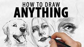 HOW TO DRAW ANYTHING No clickbait  Drawlikeasir