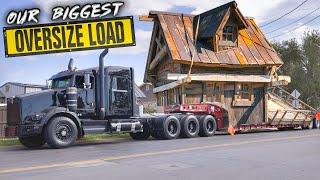 Our Biggest Oversize Load Ever...An Entire HOUSE