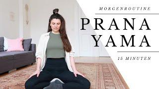 Pranayama für mehr Ausgeglichenheit  Kapalabhati & Nadi Shodana  15 Min Yoga Atemübungen