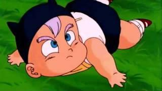 ►DragonBall Z - Baby Trunks Learns How To Walk Little Trunks◄