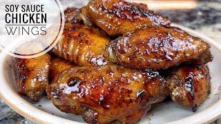 Soy Sauce Chicken Wings  Quick Easy And Flavorful Party Appetizer Recipe