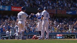 43017 Toles three-run homer lifts Dodgers to swee