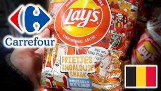 EPIC Shopping VLOG from Belgian Supermarket Carrefour