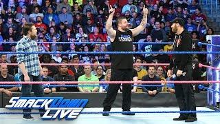 Sami Zayn & Kevin Owens confront Daniel Bryan SmackDown LIVE Oct. 17 2017