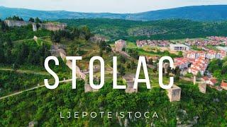 Grad Stolac - Snimci Iz Zraka  Stolac Drone Footage  Bosnia And Herzegovina 4K