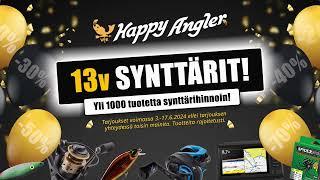  Happy Angler 13v SYNTTÄRITARJOUKSET