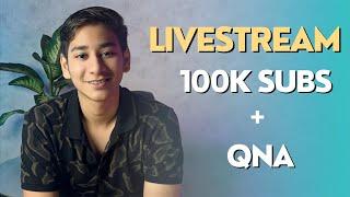 100k Subs Livestream + QNA