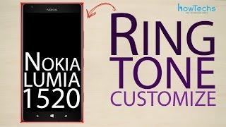 Nokia Lumia 1520 - How to customize ringtone