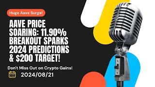 Aave Breakout 11.90% Surge Signals Major Trends Discover Aave Breakout Potential for 2024