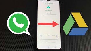 Backup & Restore WhatsApp on Android via Google Drive EASY METHOD 2022