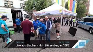 Live aus Gladbeck - Michael Stürzenberger BPE 14-20 Uhr