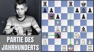 13-jähriger Bobby Fischer opfert Dame gegen Meister  Partie des Jahrhunderts