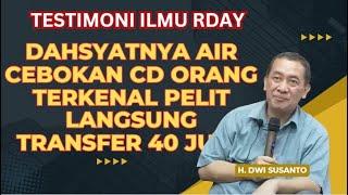 DAHSYATNYA AIR CEBOKAN CD ORANG TERKENAL PELIT LANGSUNG TRANSFER 40 JUTA