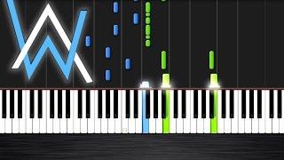 Alan Walker - Faded - Piano CoverTutorial by PlutaX