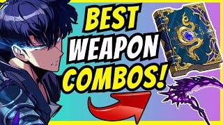 BEST WEAPON COMBOS Solo Leveling Arise BEST BUILD OPTIONS FOR JINWOO