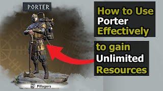 How to use Porter Effectively to gain Unlimited Resources  Viking Rise Tips