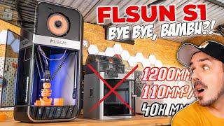 FLSUN S1  ULTRA Highspeed 3D Drucker neue Nummer 1? XXL Test