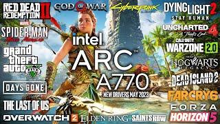 Intel ARC A770 PCIE 3.0 in 2023 - Test in 25 Games