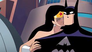 Wonder Woman breaks Amazon Law to Kiss Batman for the First Time