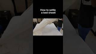 How to settle a bed sheetl #youtubeshorts#shorts #shortvideo