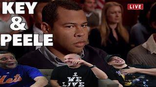 Key & Peele  Town Hall Audience Member  reaction  Livestream clip