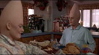 Coneheads 1993 - Home Movies & Breakfast Scene HD