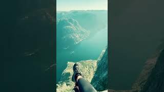 Majestic cliffs Kjerag Norway