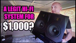 IT ROCKS...HARD.. Full Hi-Fi SYSTEM for $1k. Emotiva B2+ and TA1 Amp Review