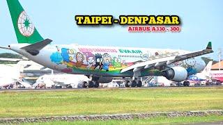 Tarik Minat Penumpang‼️Imutnya Pesawat Eva Air Sanrio Character di Bandara I Gusti Ngurah Rai Bali