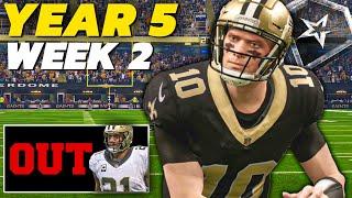 Star CB OUT  Can the Offense Step Up? - Madden 24 Saints Franchise - Ep.77