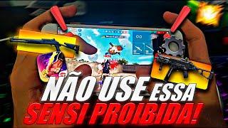 MIRA NÃO TREME MELHOR SENSIBILIDADE PARA IPHONE ATUALIZADA FREE FIRE 2024‍️SENSI PARA IOS