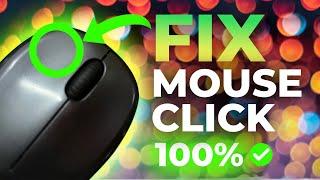 How To Fix Mouse Left Click Button  Logitech M235 M221