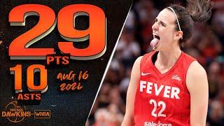 Caitlin Clark Drops  29 Pts x 10 Asts vs Mercury   Aug 16 2024