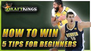 5 TIPS FOR NBA DFS HOW TO WIN ON DRAFTKINGS w@EstablishTheRunNBA