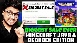 Minecraft 15th Anniversary Biggest Sale  Buy Minecraft Java Edition at Lowest Price 50% Off Sale