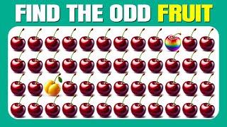Find the ODD One Out - Fruit Edition  Easy Medium Hard - 30 Ultimate Levels
