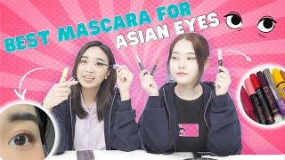 BEST MASCARA FOR ASIAN EYES  TESTING KOREAN MASCARAS AND WESTERN MASCARA