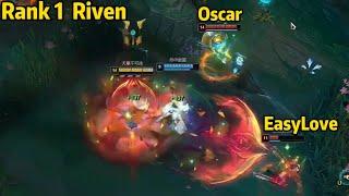 Rank 1 Riven He is BREAKING Super Server Ft. Oscarinin Levi Easylove Redbert