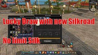 Amazing Silkroad Open you have 200m gold unlimited silk